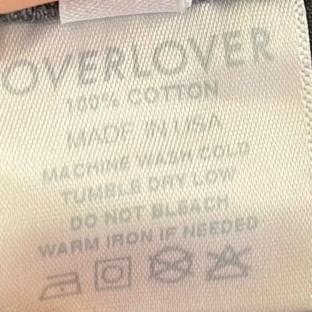 Overlover Jeans Size 25 Abbott Paperbag Waist Grey Denim Tapered Leg 30 Inseam - Picture 9 of 11